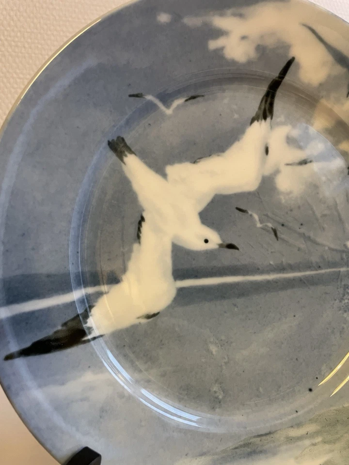 Manufacture Nationale De Sèvres Assiette Porcelaine Belet À Identifier - Photo 2/4