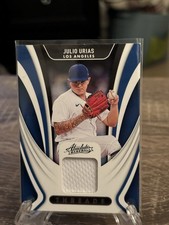 2022 Panini Absolute - Retail Threads Julio Urias #TR-JU (MEM)