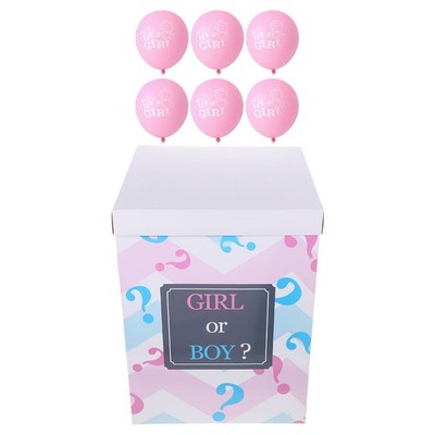 Babyparty Ballons Gender Reveal Luftballon Geschlecht Offenbaren