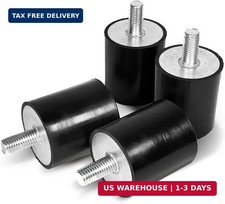 Upgraded Compactor Rubber Shock Mount 4 Pack-Compatible with Wacker Neuson Plate