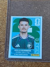 2026 Panini FIFA World Cup Sticker US Edition # (KSA) 20 Abdoullah Alhamdan