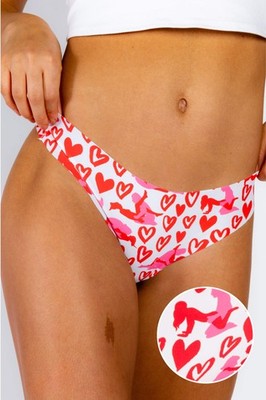 Shinesty ''The Hot-Blooded Handbook'' Valentine's Day Seamless Thong