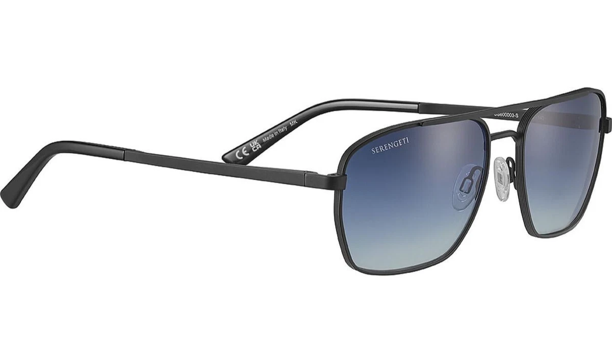 NEU SERENGETI ANSEL SS600003 POLARIZED Eyewear Sonnenbrille Worldwide Shipping *