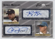 2005 Just Minors Ultimate Match-Ups /25 Ryan Braun Chuck James #UMU.si.06 Auto