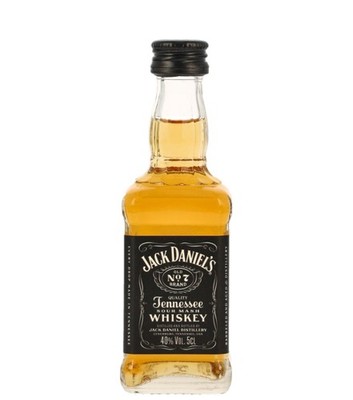 Jack Daniel s Old No. 7 Tennessee Whiskey Mini / 40 % vol / 0,05 Liter-Flasche