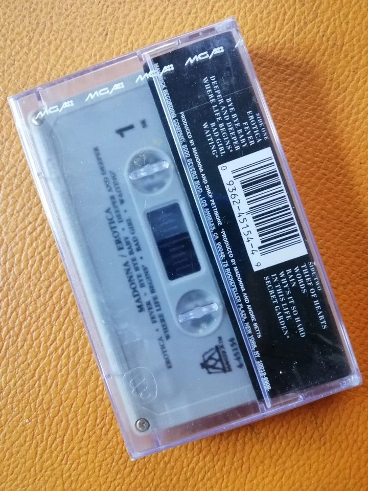 MADONNA [ EROTICA ] ORIGINAL CASSETTE TAILAND EDITION - Image 2 of 2