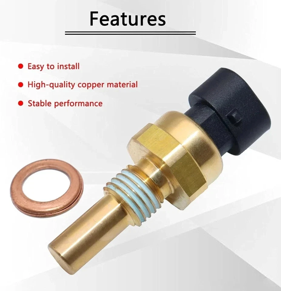 #1 Sensor Profesional De Temperatura De Refrigerante Del Motor 213-4514 De Nueva Foto 3 de 4