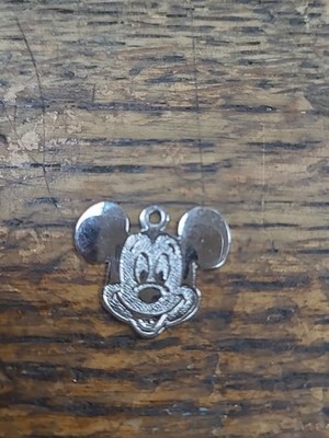 Vintage Mickey Mouse Sterling Silver Charm