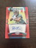 2025 Certified Bhayshul Tuten Mirror Red Autograph Rookie Card /99, Jaguars