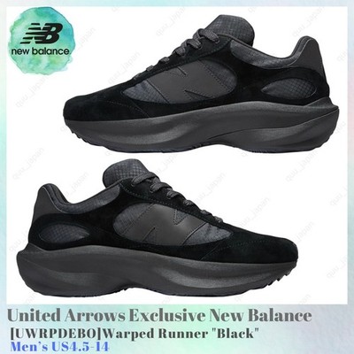 United Arrows Exclusive New Balance Warped Runner Black UWRPDEBO Men's US4.5-14
