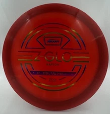 Discraft Z Glo Raptor 2021 Ledgestone Edition BLOOD RED 173-174g RAINBOW LASER