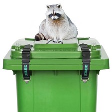 LYX GC Trash Can Locks for Animals, Raccoon Bear Proof Trash Can Lock, Easy to I