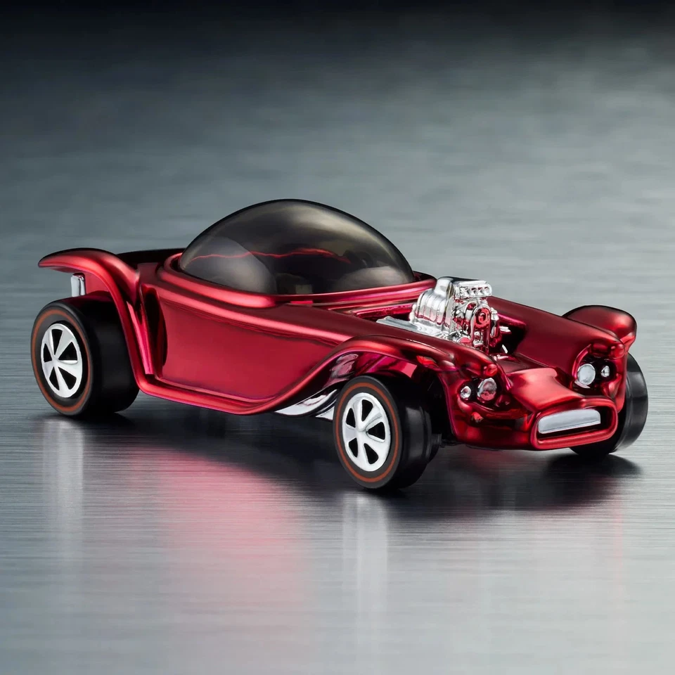 Hot Wheels RLC Mattel 80th Anniversary Original 16 Rally Case Set Spectra Red! - Image 4 of 4