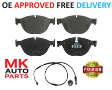 PER BMW SERIE 7 730 740 3.0 F01 F02 F03 F04 PASTIGLIE FRENO ANTERIORI E SENSORE 2009-2016