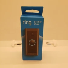 Ring Video Doorbell Wired Wi-Fi Night Vision Motion Detection 7021 Sealed