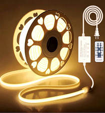 Samsion 100 ft Cob LED Light Strip Kit 30M Wa...