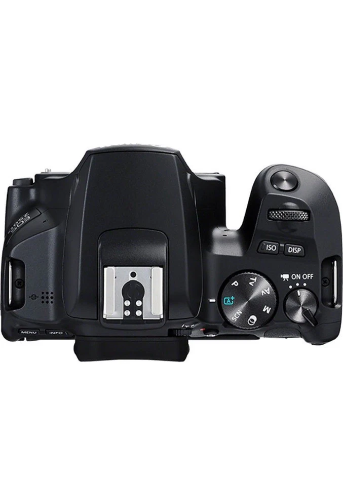 Canon EOS 250D 21,4MP Digitalkamera - Schwarz (Kit mit  EF-S 18-55mm IS STM  - Bild 4 von 4