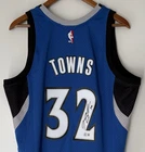 Karl-Anthony Towns Signed 2015-16 Timberwolves Mitchell & Ness NBA Jersey BAS