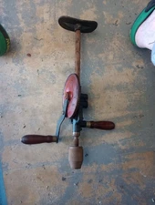 Antique Vintage Hand Crank Drill Screwdriver Handheld Manually Operated USA