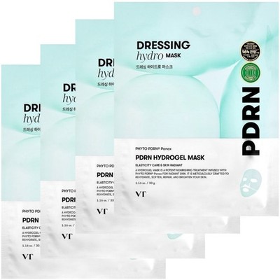 VT Cosmetics PDRN VT Hydrogel Gesichtsmaske - 4 Stück