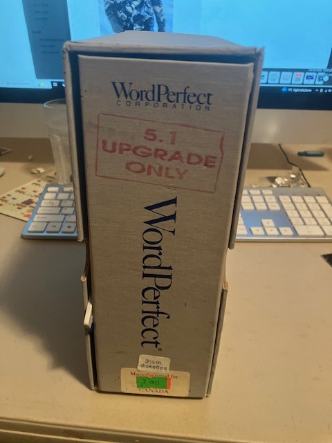 Wordperfect Corporation - Word Perfect version 5.1 Software with 3.5 ...
