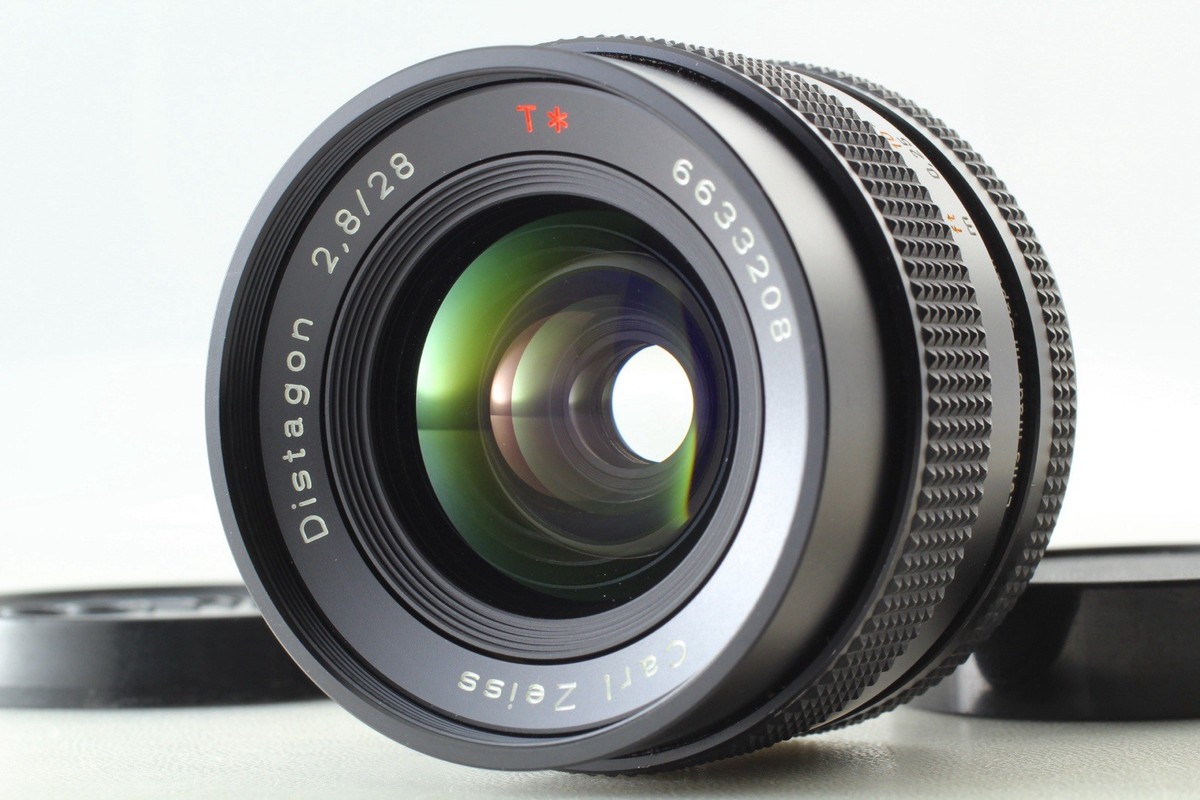 Near MINT+++] Contax Carl Zeiss Distagon 28mm f/2.8 AEJ Lens