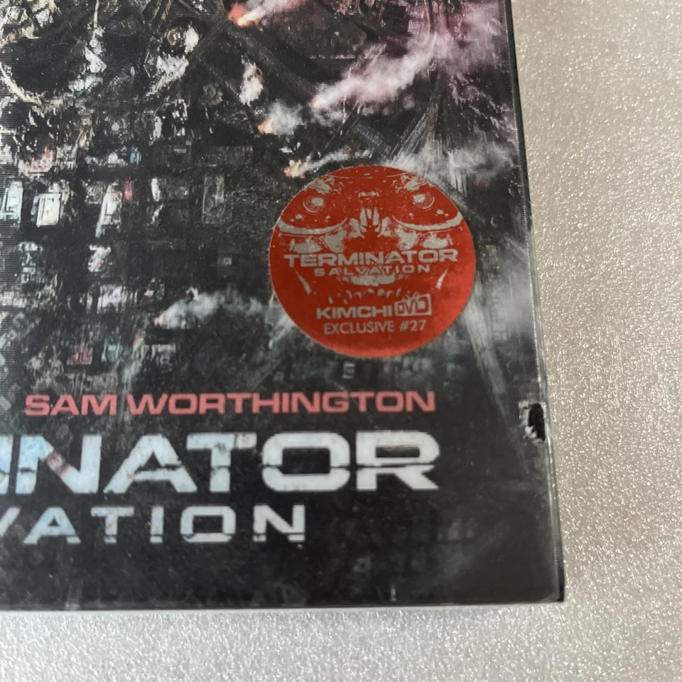 Terminator Salvation (Blu-Ray, Kimchi 27, Lenticular) NEW SEALED Minor Box Wear - Image 2 of 4