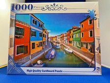 1000 Piece Canal Waterway Jigsaw Puzzle New 27.5" x 19.6"