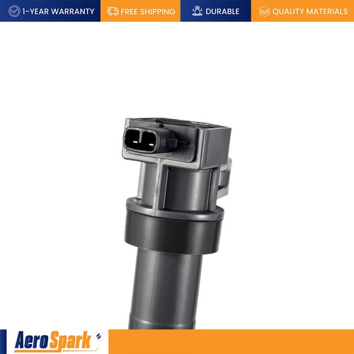 6 Ignition Coil & Platinum Spark Plug for Hyundai Azera Genesis Kia 10-19 UF546 - Picture 3 of 12