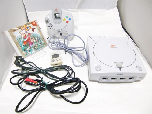 Sega Dreamcast PAL en boîte + 2 manettes - Consoles
