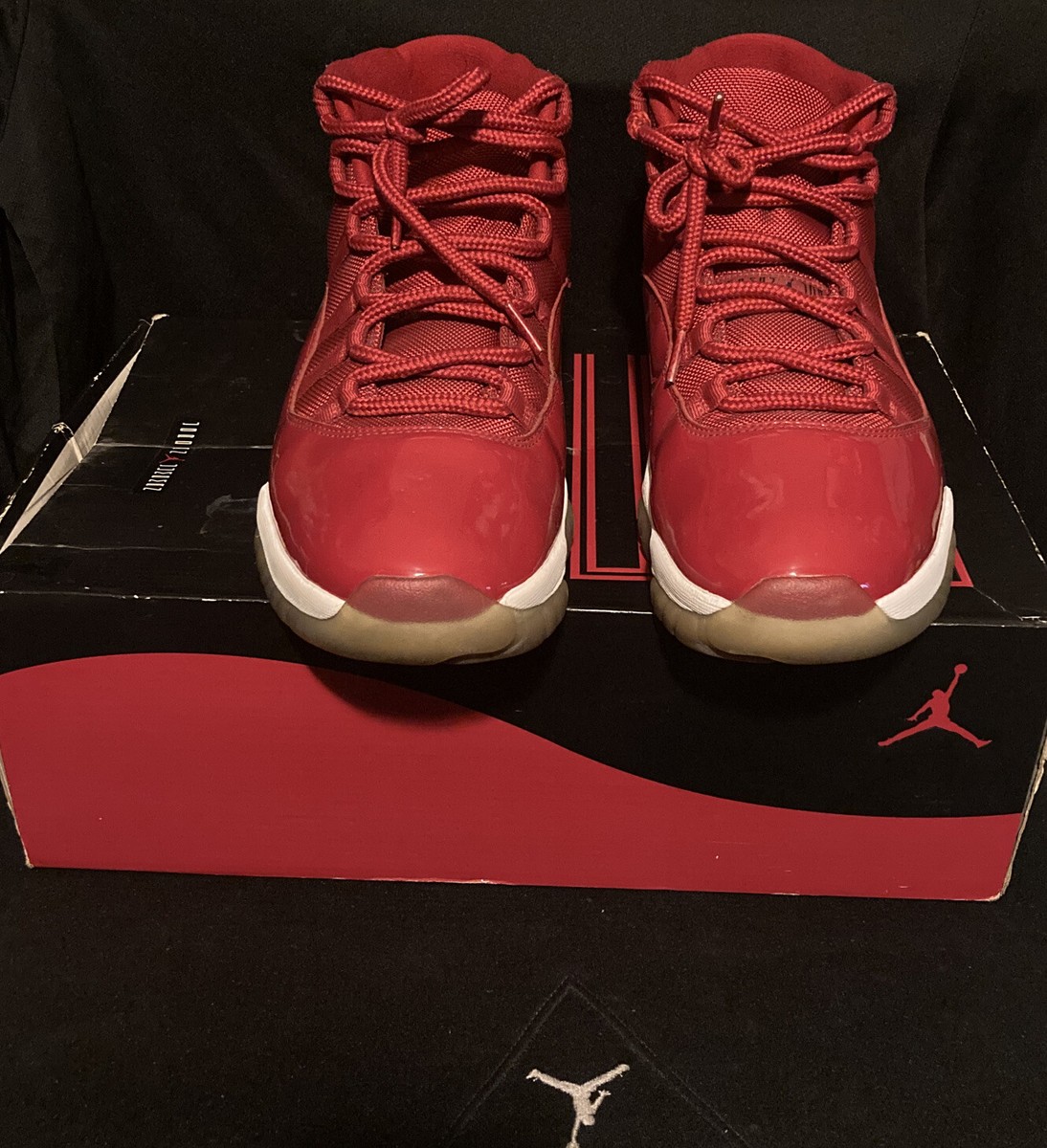 Nike Air Jordan 11 Retro XI Win Like 96 sz 11 378037-623 Release