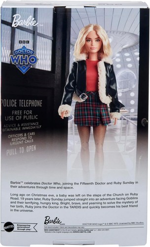 Presale: Barbie Doctor Who BBC Millie Gibson As Ruby Sunday. confirmed order - Picture 3 of 6