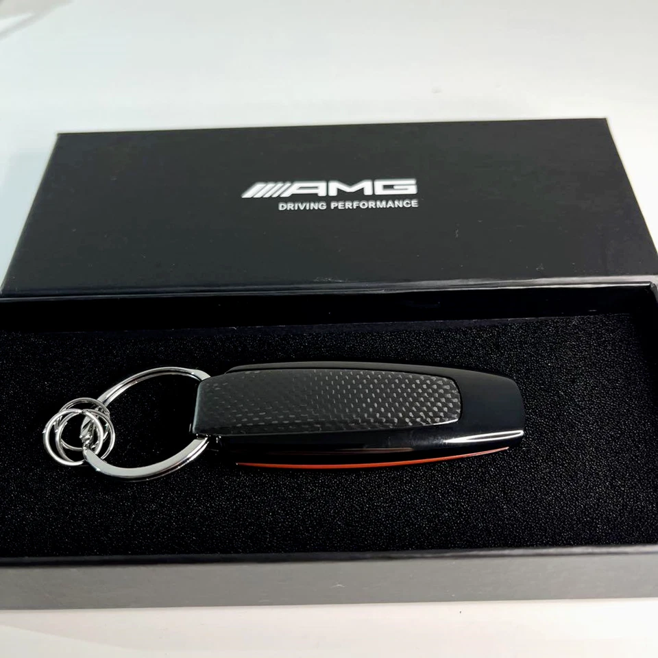 Mercedes-Benz AMG Collection Genuine Carbon Keychain Keyring from Benz Japan - Image 3 of 4