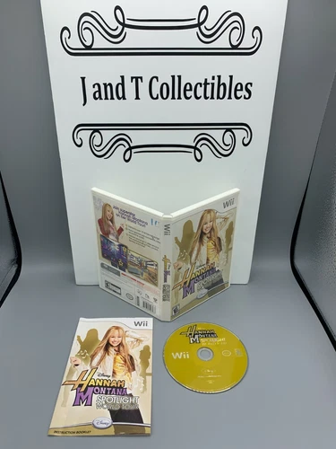 Nintendo Wii Hannah Montana: Spotlight World Tour, Complete, Clean & Tested