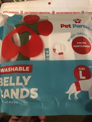 pet parents washable dog belly bands