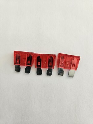 Fast Shipping- 3 -  Automotive # 10 Amp Car Fuse- Standard Blade Fuse-