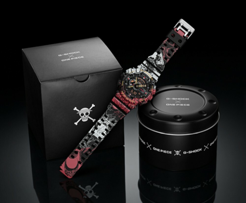 ONE PIECE x G-SHOCK Collaboration model GA-110JOP-1A4JR LTD