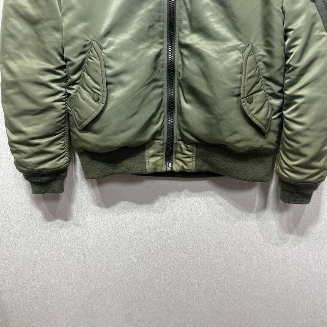 Avirex Kawasaki MA-1 Jacket Men's L Khaki Used Limited Avirex Kawasaki MA-1 Jacket Men's L Khaki Used Limited