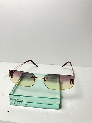 Celine SC 1126 sunglasses gold tone italy 