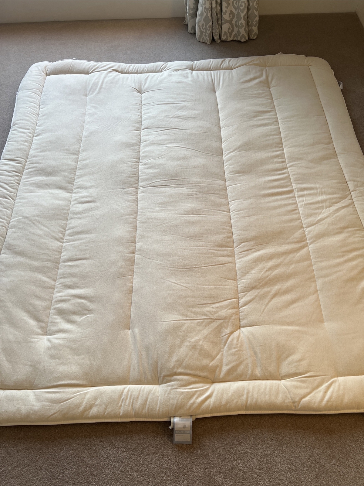 Devon Duvet Wool Mattress Topper Super king eBay