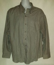 Men's Button Down Collared Long Sleeve Dress Shirt Medium Large & Extra Large