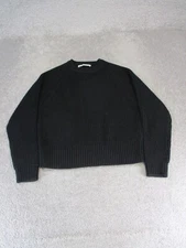 Zara Sweater Womens Small Black Knit