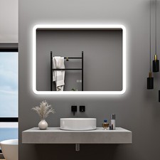 Specchio con LED|Disappannamento|Touch|Memoria|Dimmerabile|Tre colori|bluetooth.