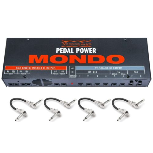 New Voodoo Lab Pedal Power Mondo Guitar Effects Pedalboard Power Supply - Picture 1 of 2