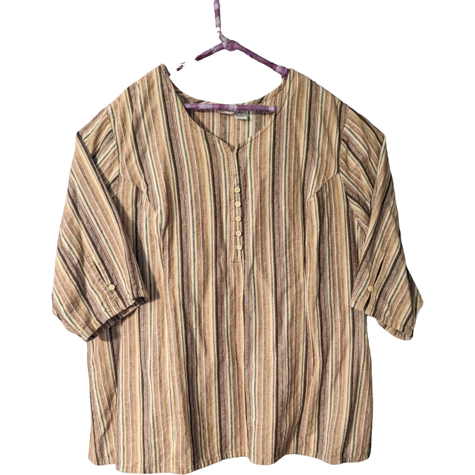 Roaman's Linen Blend Clothing for Women