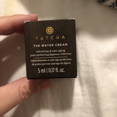 TATCHA The Water Cream .17oz/5mL Deluxe Travel Size Mini NEW In Box