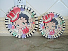Vintage "1990" Betty Boop Strong Paper Plates NEW 8 3/4" and 6 3/4" 10ct each — photo 1