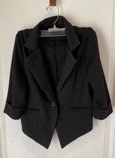 Kids black suit jacket Small