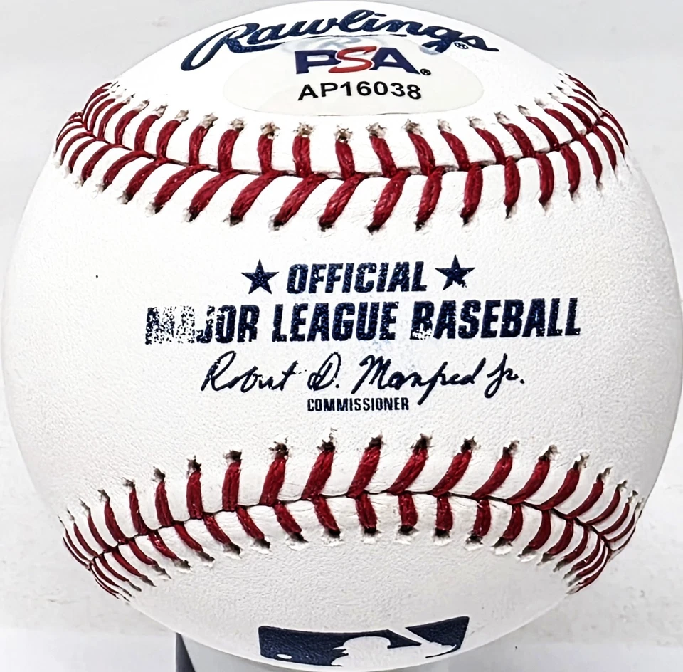 MIKE TROUT Signed Autographed OML Baseball Ball Los Angeles Angels PSA/DNA - Image 3 of 4