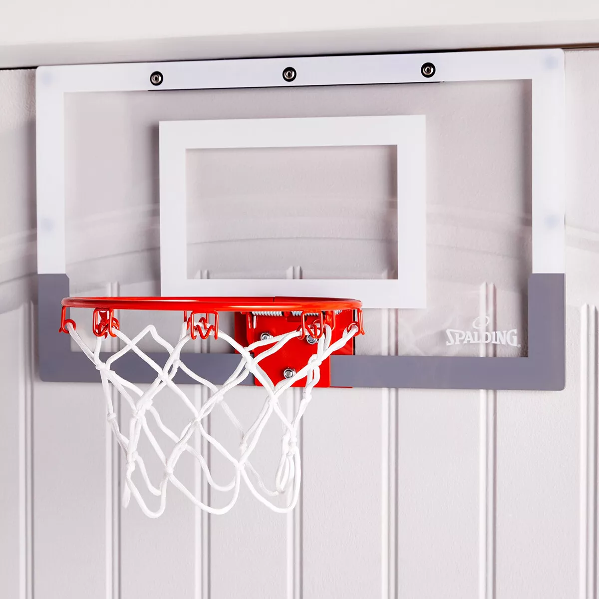 Mini panier et filet de basketball intérieur Spalding Slam Jam à